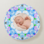 ソフトパかわいらしステルカスタムズ写真 ラウンドクッション (裏面)