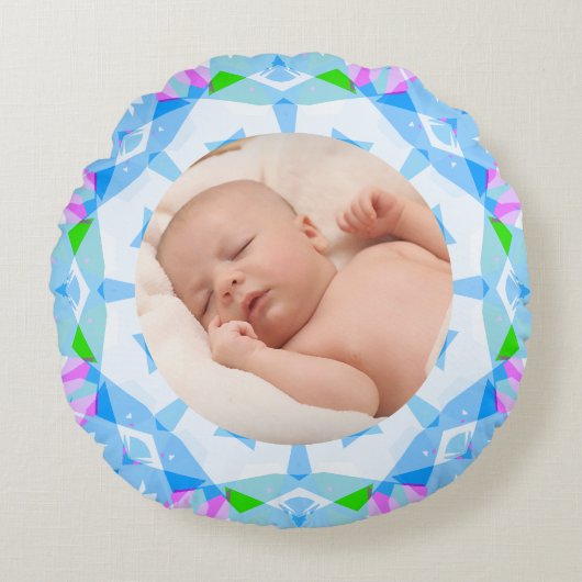 ソフトパかわいらしステルカスタムズ写真 ラウンドクッション (正面)