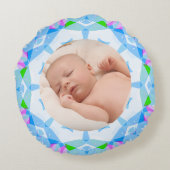 ソフトパかわいらしステルカスタムズ写真 ラウンドクッション (裏面)