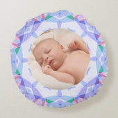 ソフトパかわいらしステルカスタムズ写真 ラウンドクッション (裏面)