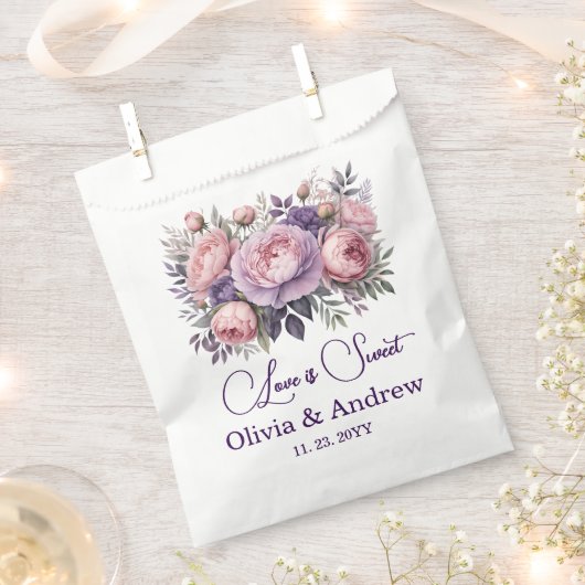 ソフトパエレガントステルの結婚フローラ フェイバーバッグ (クリップ留めされた状態)