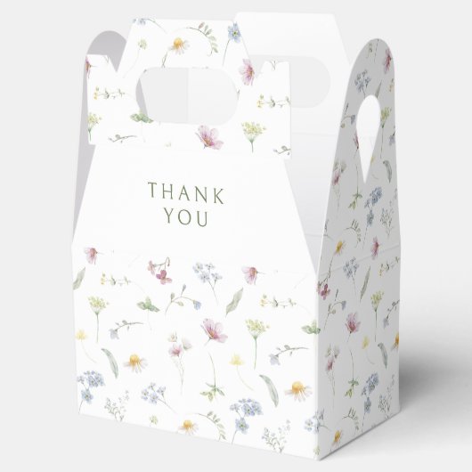 ソフトパエレガントステルワイルドフラワーボタニッ結婚クス フェイバーボックス (オープン)