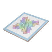 ソフトパステルのアートデコサン要素 タイル (側面)