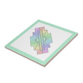 ソフトパステルのアートデコサン要素 タイル (側面)