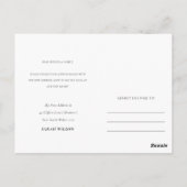 ソフトパステルウォーターカラーフローラ車私は移動した ポストカード (裏面)