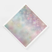 ソフトパステルカラーのスノーフレークパターン《写真》ぼけ味 (コーナー)