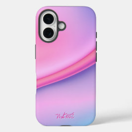 ソフトパステルグラデーション背景 iPhone 16ケース