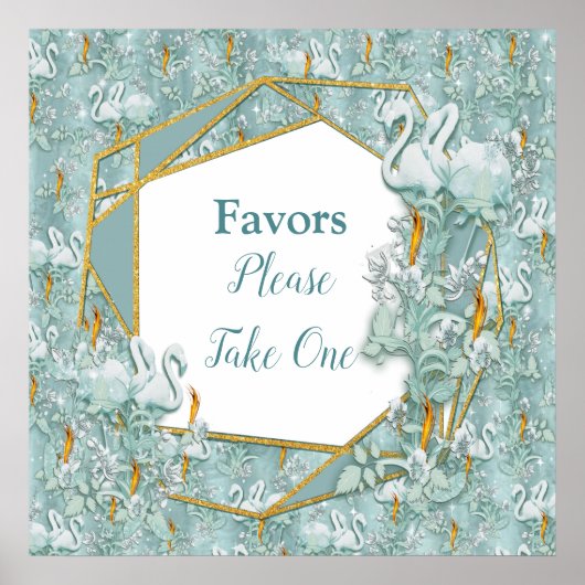 ソフトパステルシェードオブセージグリーン ポスター (正面)