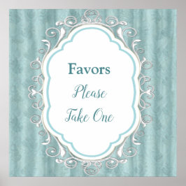 ソフトパステルシェードオブセージ緑のポスター ポスター