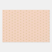 ソフトパステルスターズライン ラッピングペーパーシート (正面2)