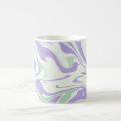 ソフトパステルスワール コーヒーマグカップ (中央)