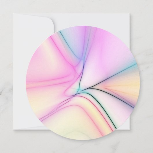 ソフトパステルデザインユアオウン招待状 招待状 (裏面)