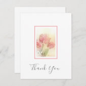 ソフトパステルバラ2 サンキューカード (正面/裏面)