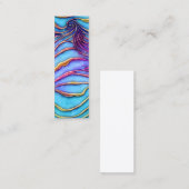 ソフトパステルパウアシェルマーメイドはかりで測 スキニー名刺 (正面/裏面)