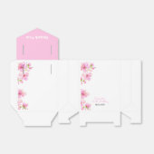 ソフトパステルピンクさくらんぼブロッサム桜誕生日 フェイバーボックス (折り畳みなし)