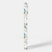 ソフトパステルピンクローズフラワーパターン Case-Mate iPhoneケース (裏面 / 右)