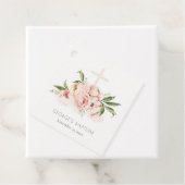 ソフトパステルピーチバラフローラクロスバンチバプテスマ フェイバータグ (インサイチュ)