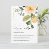 ソフトパステルピーチ牡丹ウォーター色フローラ サンキューカード (スタンド正面)