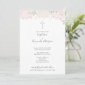 ソフトパステルペニーズクロスガールバプテスマ 招待状 (スタンド正面)