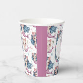 ソフトパステルマーメイドキャットガールバースデーパーティー 紙コップ (右)