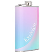 ソフトパステルレインボグラディエントのシェイプ フラスク (右)