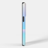 ソフトパステルレインボグラディエントのシェイプ Case-Mate iPhoneケース (裏面 / 右)