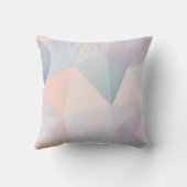 ソフトパステル幾何形状パターン クッション (裏面)