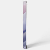 ソフトパステル抽象芸術ウェーブズドリーミー流体デザイン SAMSUNG GALAXYケース (左側面)