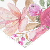 ソフトパステル春ブーケオブフラワー ロングテーブルランナー (コーナー)