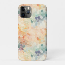 ソフトパステル水彩アブストラクト iPhone 11 PROケース