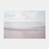 ソフトパステル海波4 #ocean#art ドアマット (正面)