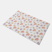 ソフトパステル秋 | ミニマル秋 ドアマット (アングル)