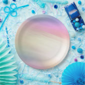 ソフトパステル紙皿 ペーパープレート (パーティー)