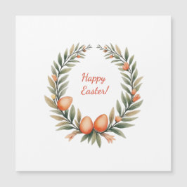 ソフトパステル色のイースターカード