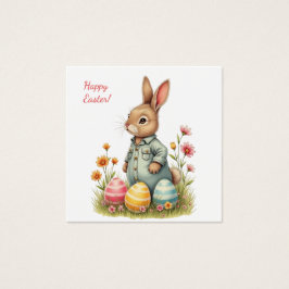 ソフトパステル色のイースターカード