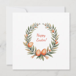 ソフトパステル色のイースターカード シーズンカード