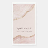 ソフトパステル赤面バラ金ゴールドアゲートマーブルテクスチャ (正面)