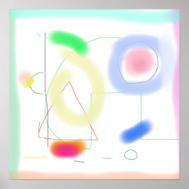 ソフトパステル鮮やかズ ポスター