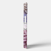 ソフトパステル3Dダリア、ダイヤモンドフレームカスタム Case-Mate iPhoneケース (裏面 / 右)