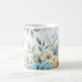 ソフトパステル フラワーブルー ダリア マグ (中央)