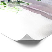 ソフトパステル、ブライダルカスケーディングブーケ1、 ポスター (角)