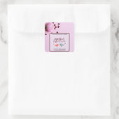 ソフトパステル ラブ キャンドル ラベル ロマンスにぴったり (バッグ)