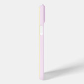 ソフトパテル縦ストライプ柄 Case-Mate iPhoneケース (裏面 / 右)