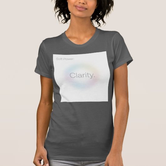 ソフトパワー：クリアネス ―導く静けさ― Tシャツ (正面)