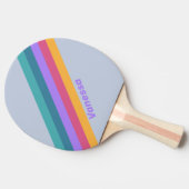 ソフトパンジーストライプのドリーム 卓球ラケット (横)