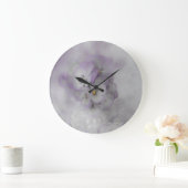 ソフトパンジー ラージ壁時計 (ホーム)