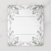 ソフトパープルスコティッシュヘザー結婚ズ プレイスカード (外部開封)