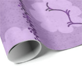 ソフトパープルテクスチャ ラッピングペーパー (ロールコーナー)