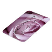 ソフトパープルバラパー結婚ソナルズ マグネット (左側)