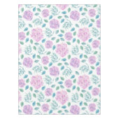 ソフトパープルバラ テーブルクロス (正面)